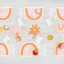 Boho Rainbow Large Plates, Daydream Society