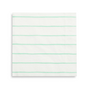 Mint Frenchie Striped Large Napkins from Daydream Society