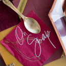 Gather "Oh Snap" Cocktail Napkins from Jollity & Co