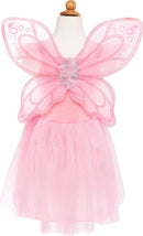 Pink Sequins Butterfly Dress & Wings (Size 5-7)