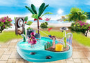 Small Pool with Water Sprayer
