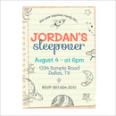 Slumber Party Bold Invite Digital Download