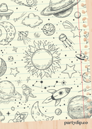 Sleepover Party Bold Invite Personalized Print