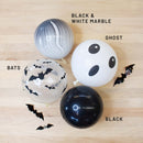 White Ghost Latex Balloons (10 Pack)