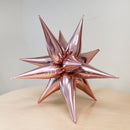 Rose Gold Starburst Cluster Balloon (40 Inches)