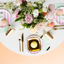 Stuck on You Candy Striped Dinner Plates from Jollity & Co