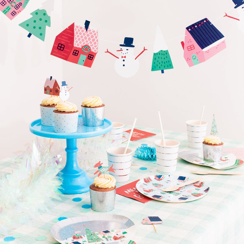 Snow Day Petite Napkins, Daydream Society