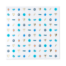 Festival of Lights Nail Stickers, Daydream Society