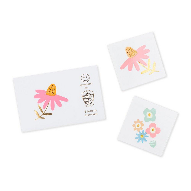 flora temporary tattoos from daydream society