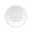 Lilac Frenchie Striped Small Plates, Daydream Society