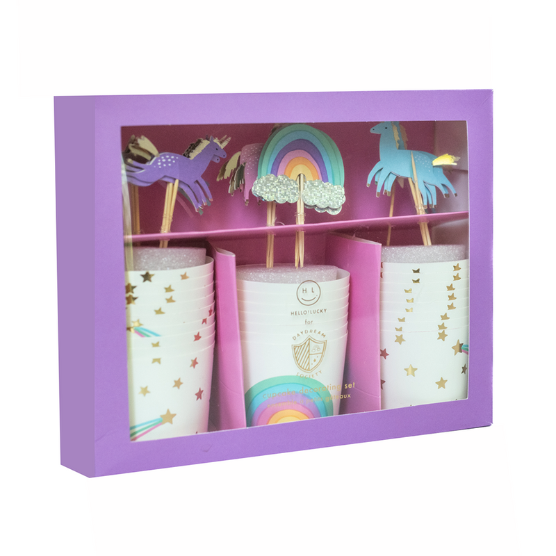 Magical Unicorn Cupcake Decorating Set, Daydream Society