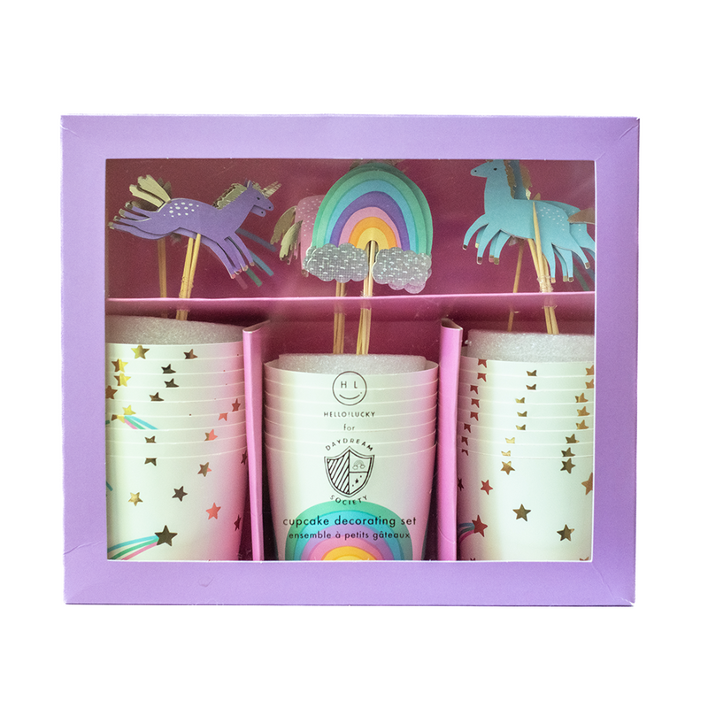 Magical Unicorn Cupcake Decorating Set, Daydream Society