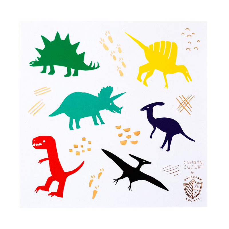 dinomite sticker set by daydream society