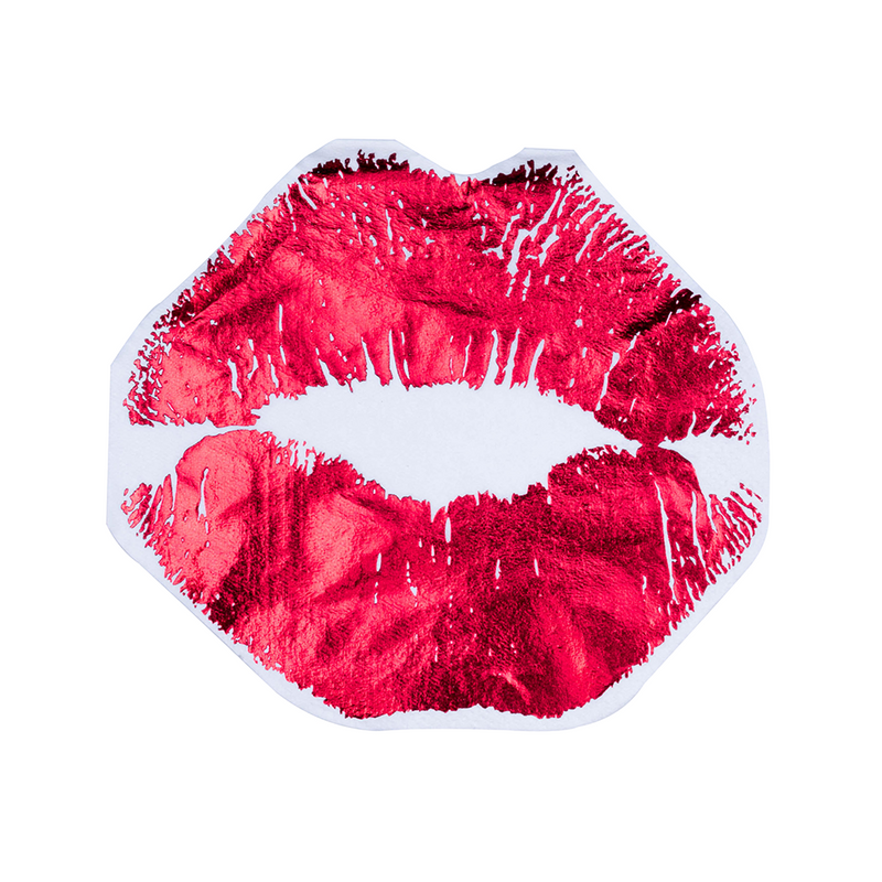 Lip Stuck on You Cocktail Napkins from Jollity & Co