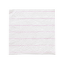 Lilac Frenchie Striped Large Napkins