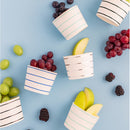 Cool Palette Frenchie Striped Baking Cups