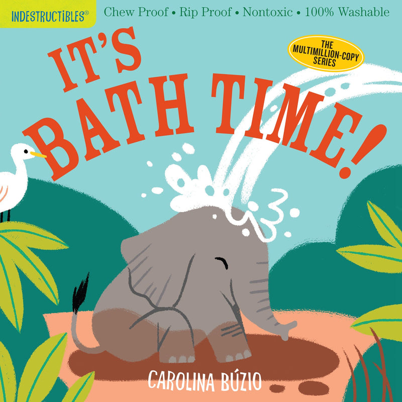Indestructibles: It's Bath Time!: Chew Proof · Rip Proof · Nontoxic · 100% Washable (Book for Babies, Newborn Books, Safe to Chew)