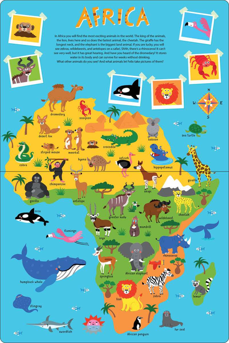 My Animal Atlas: 270 Amazing Animals and Where They Live