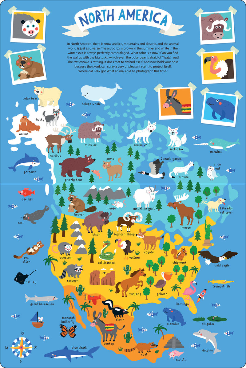 My Animal Atlas: 270 Amazing Animals and Where They Live