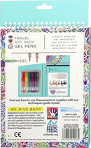 Iheartart Travel Art Pack Gel Pens All In 1 Paper Pad Drawing Set