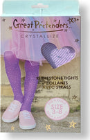 Rhinestone Tights (Light Pink)