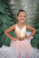 Ballet Tutu Dress Gold (Size 3-4)