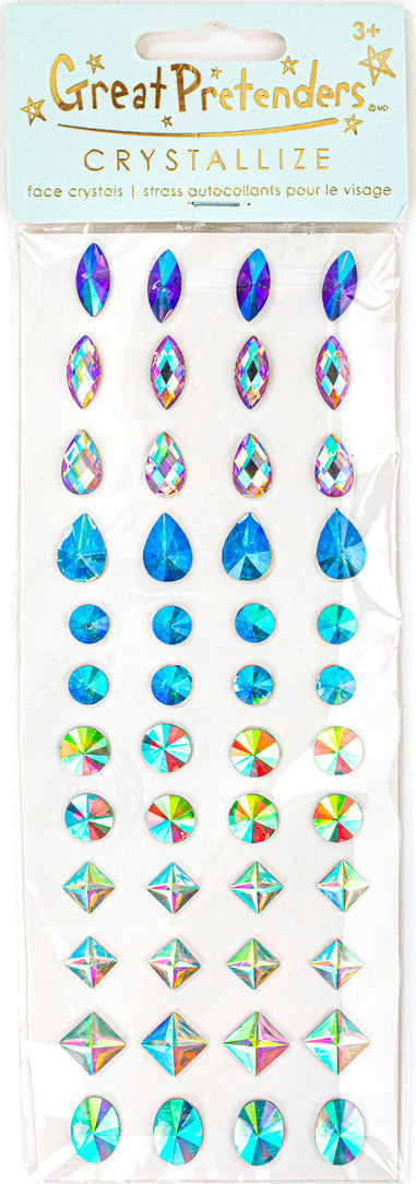 Multi Pack Face Crystals (assorted)