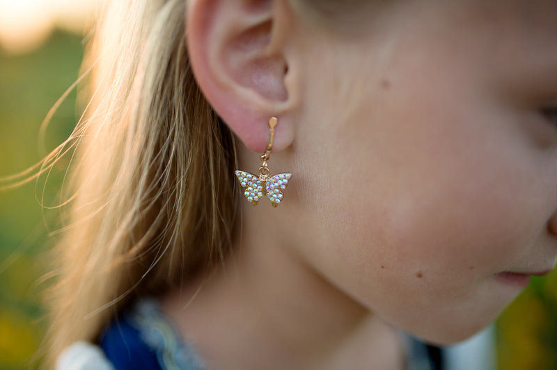 Boutique Butterfly Clip On Earrings (assorted)