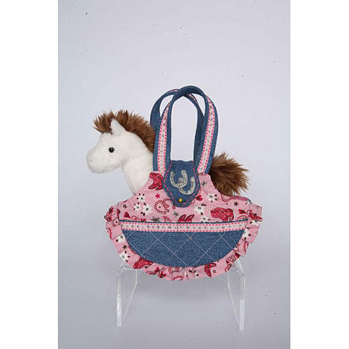 Cowgirl Denim Sak With Horse