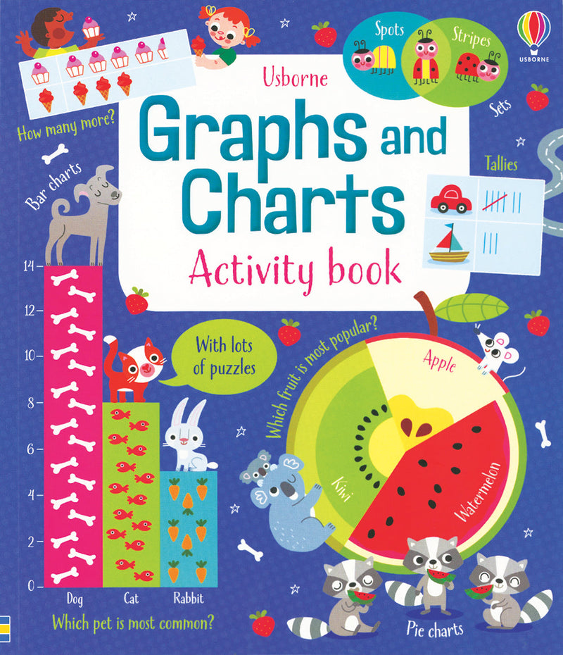 Graphs And Charts Activity Book