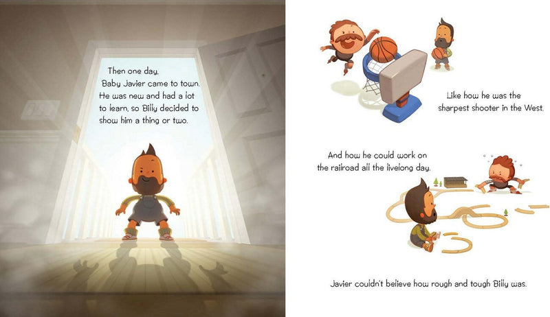 Mustache Baby Meets His Match Board Book