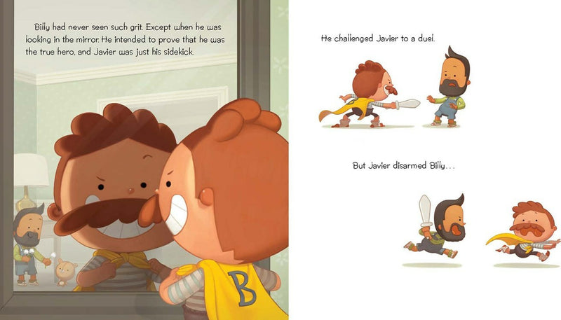 Mustache Baby Meets His Match Board Book