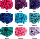 Cotton Loops for traditional size loom (assorted colors)