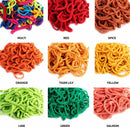 Cotton Loops for PRO size loom (assorted colors)