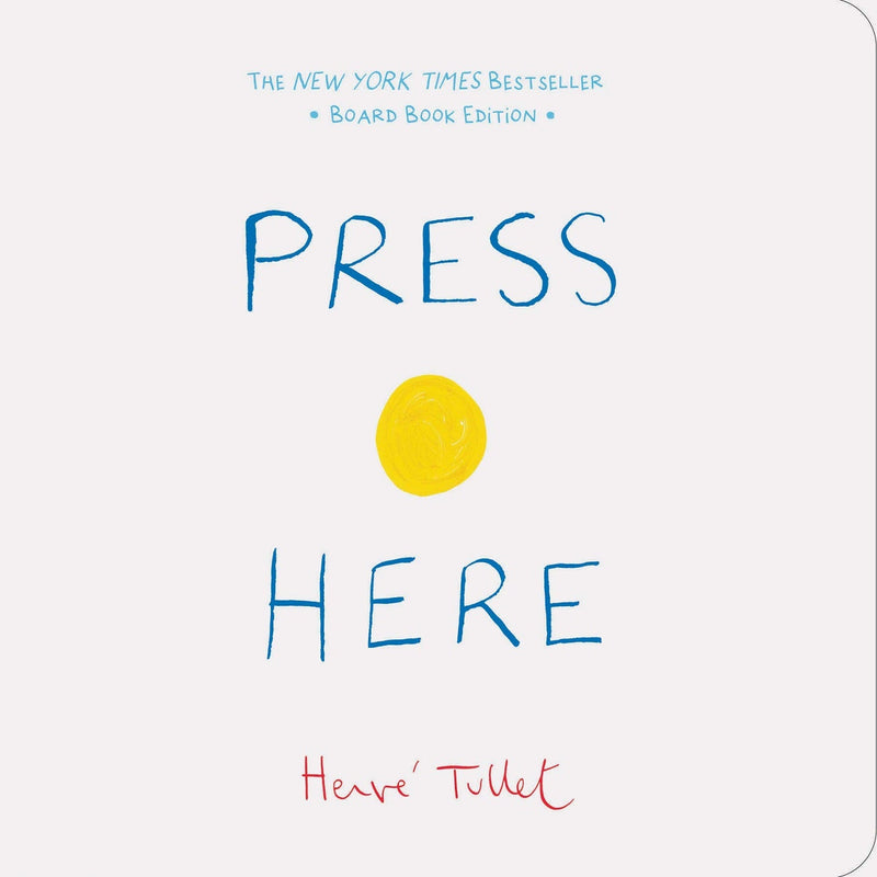 Press Here (Interactive Book for Toddlers and Kids, Interactive Baby Book)