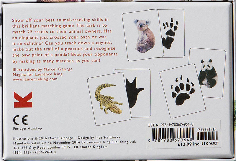 Match a Track: Match 25 Animals to Their Paw Prints