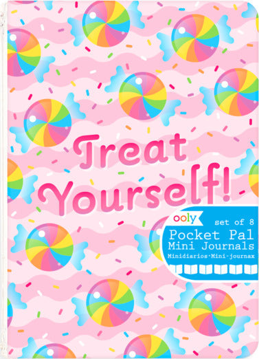 Sugar Joy Pocket Pal Journals  Set Of 8