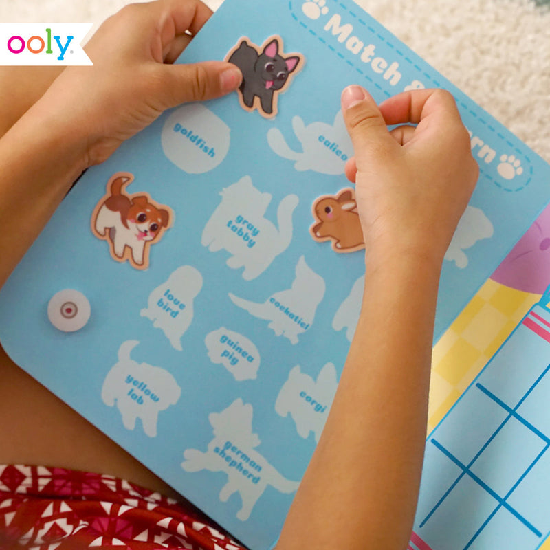 Play Again Reusable Stickers Pet Play Land