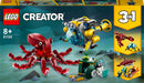 LEGO Creator 3in1 Sunken Treasure Mission Set