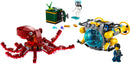 LEGO Creator 3in1 Sunken Treasure Mission Set