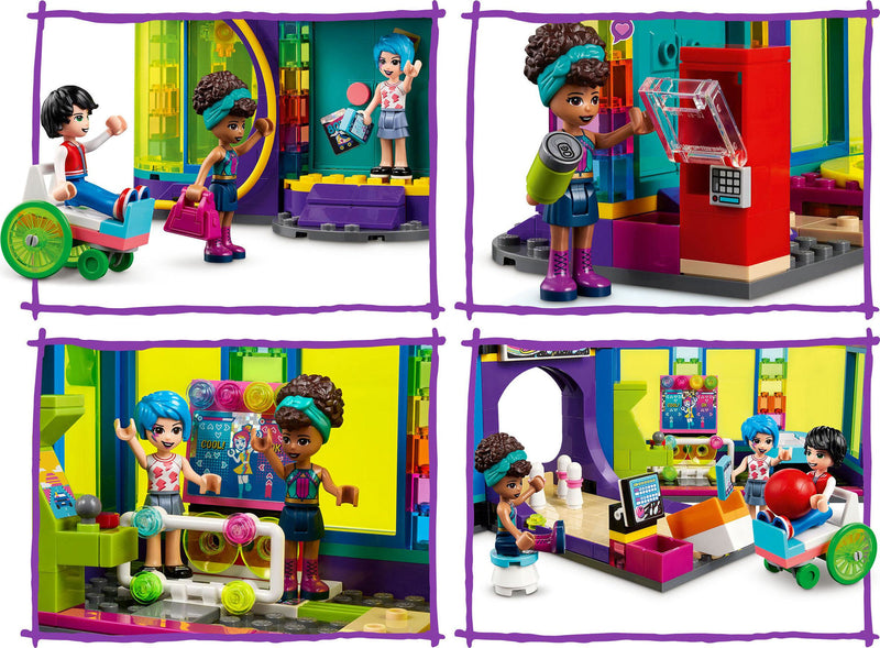 LEGO Friends Roller Disco Arcade Set