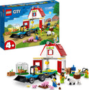 LEGO City Farm Barn & Farm Animals Toy Set