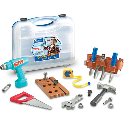 pretend play tool set