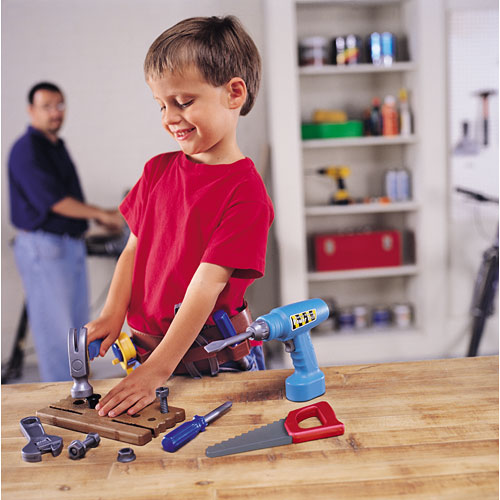 pretend play tool set