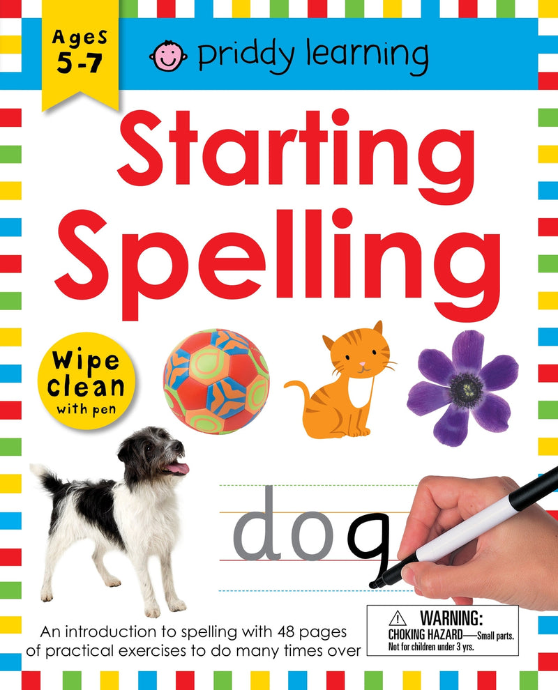 Wipe Clean Workbook: Starting Spelling: An introduction to spelling with 48 pages of practical exercises to do many times over