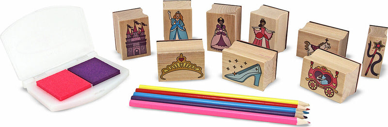 Wooden Stamp Set - Princesses