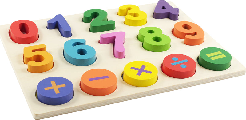 Wooden Numbers Puzzle (for toddlers 2 to 5 years of age)