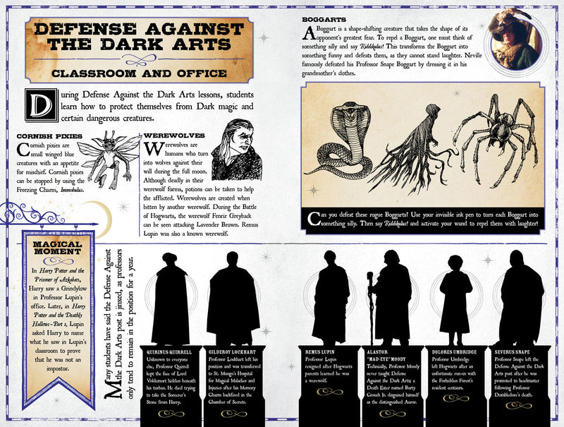 Marauder's Map Guide to Hogwarts (Harry Potter)