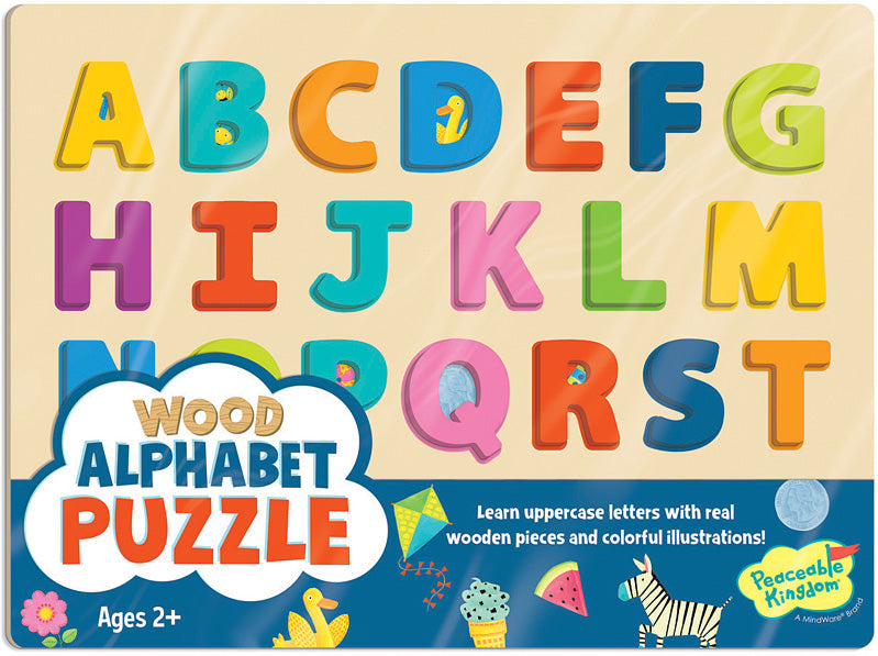 Wood Alphabet Puzzle