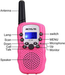 retevis pink walkie talkies